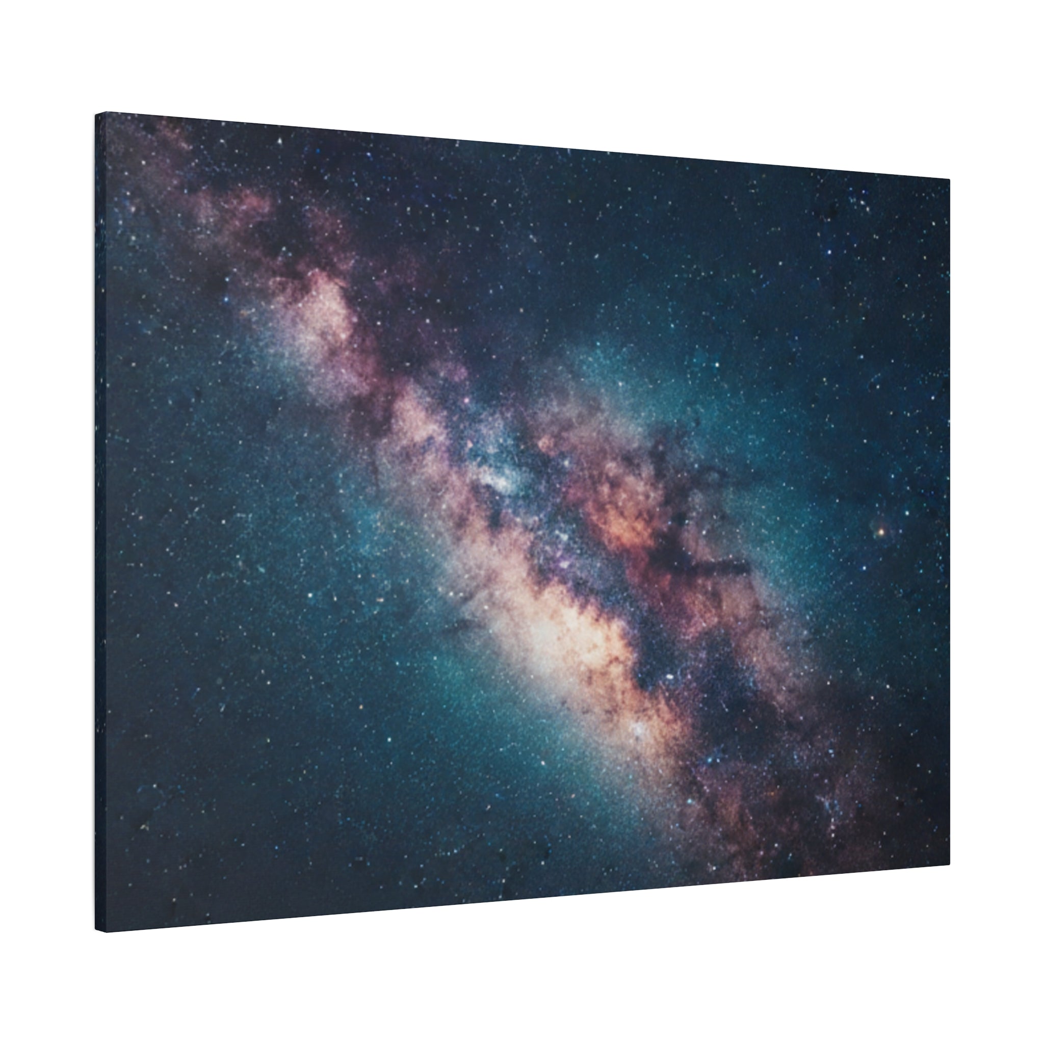 Milky Way Galaxy Canvas Wall Art — Stretched Space Photography Print