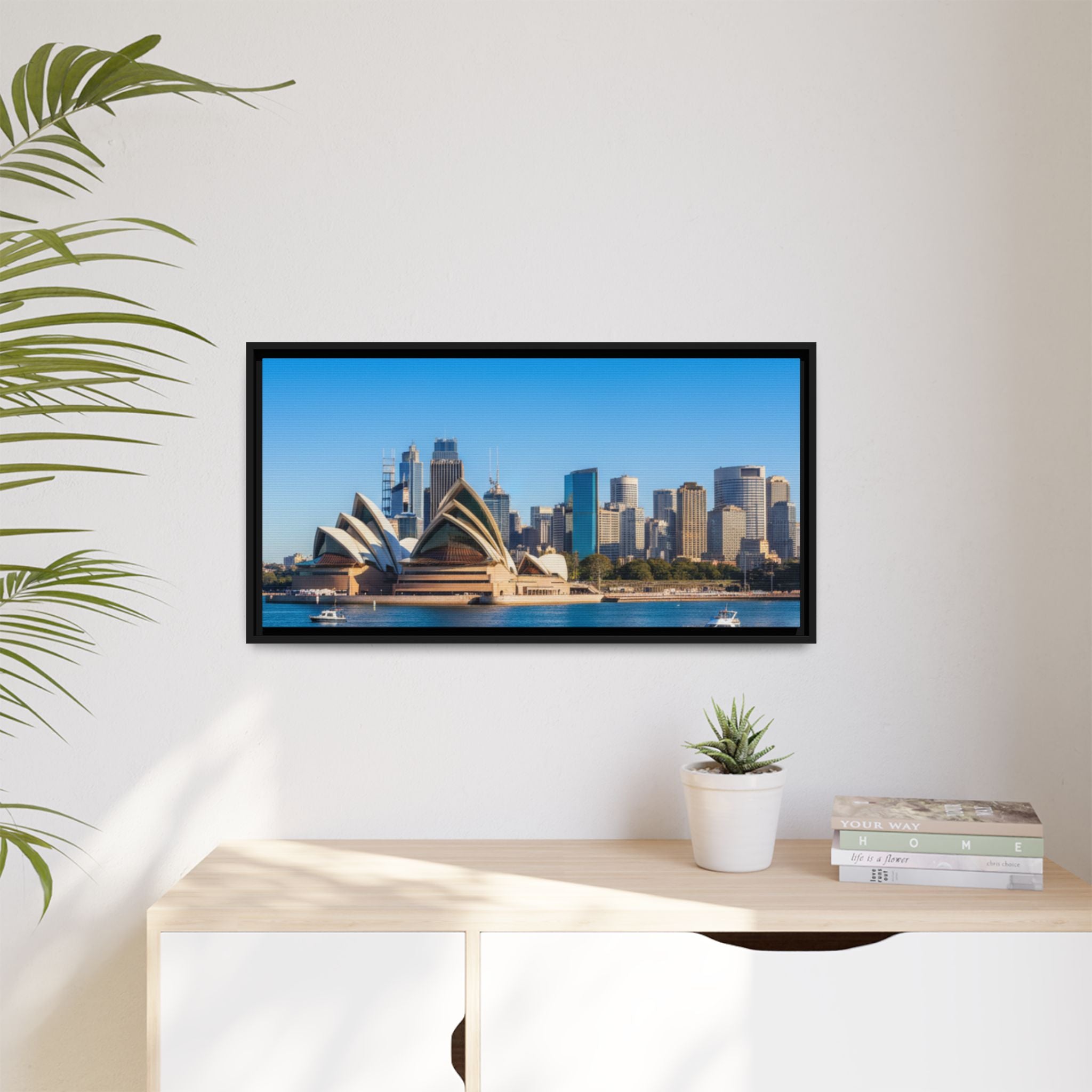 Sydney Opera House & Harbour Skyline- Stunning Image