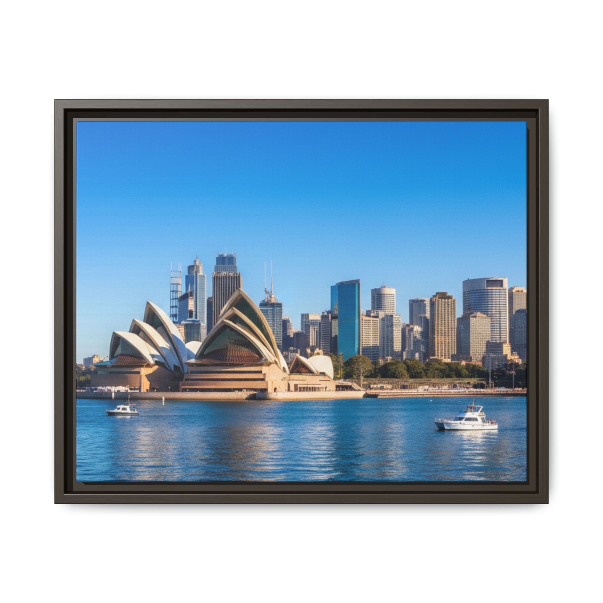 Sydney Opera House & Harbour Skyline- Stunning Image