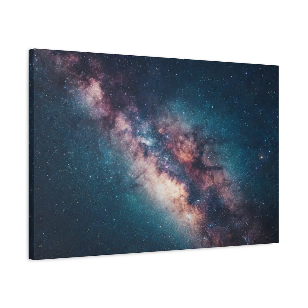 Milky Way Galaxy Canvas Wall Art — Stretched Space Photography Print