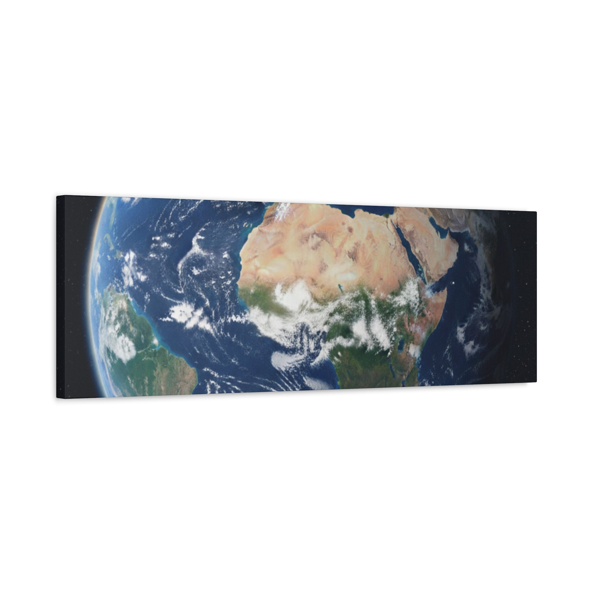 Earth from Space Stunning Image — Planet Globe Wall Art, Africa View