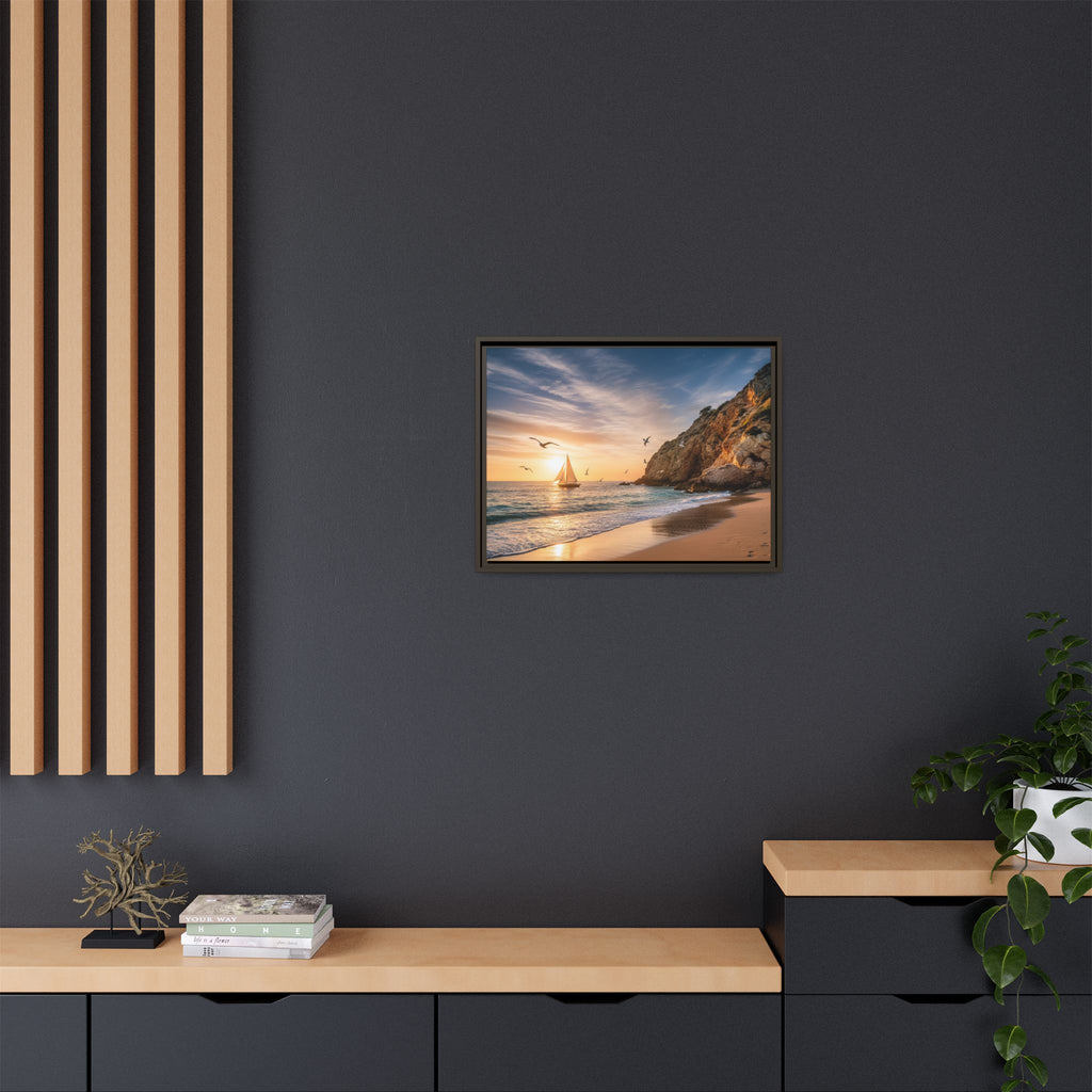 Sunset Sail Beach Landscape - Stunning Image!