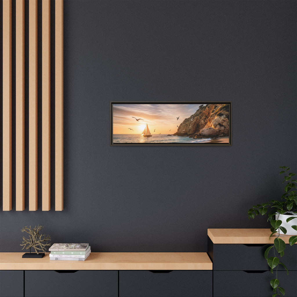 Sunset Sail Beach Landscape - Stunning Image!