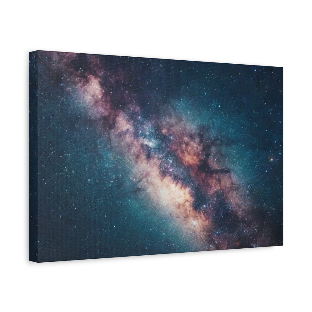 Milky Way Galaxy Canvas Wall Art — Stretched Space Photography Print