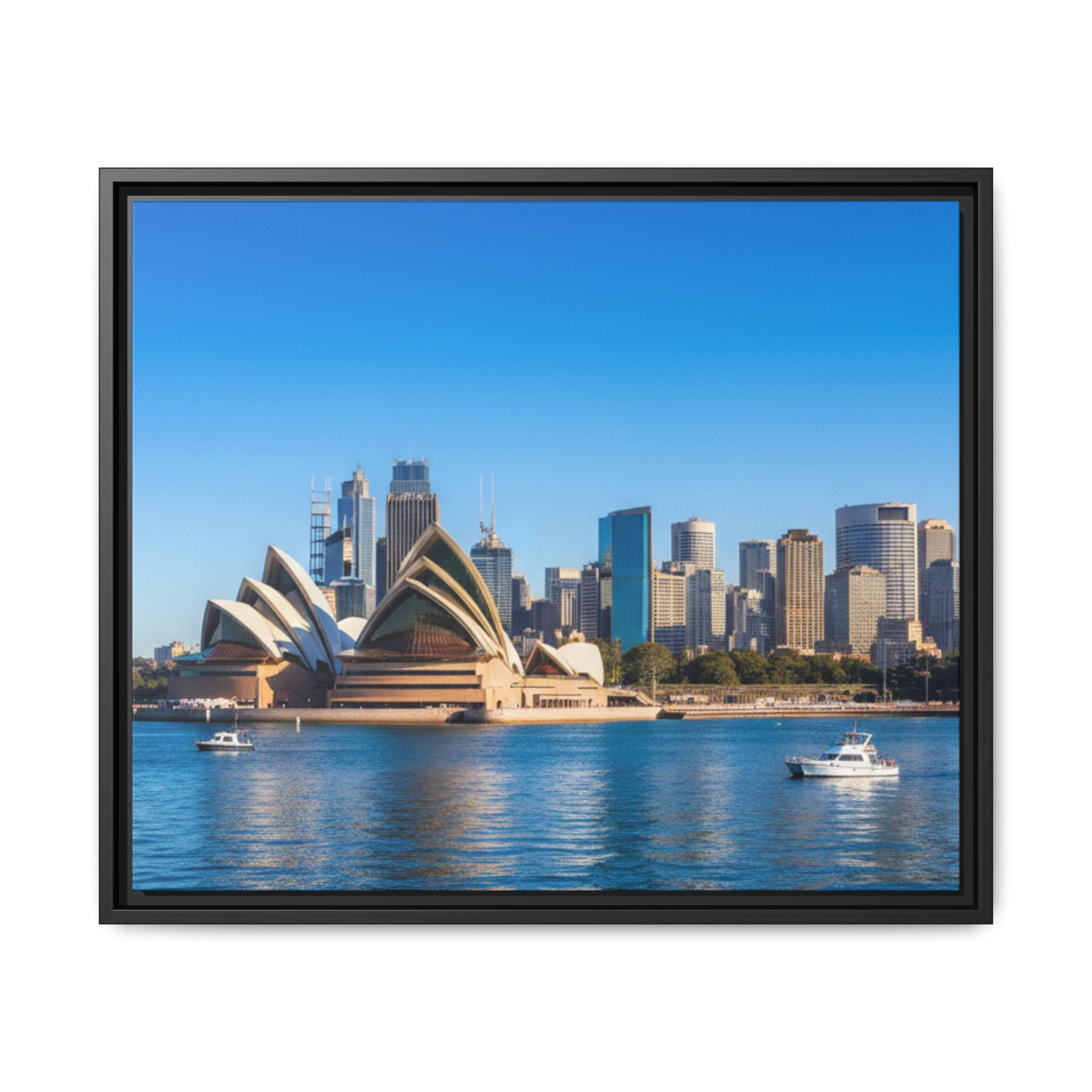 Sydney Opera House & Harbour Skyline- Stunning Image