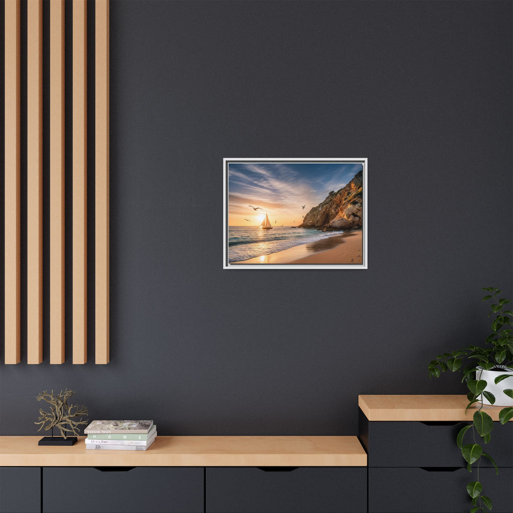 Sunset Sail Beach Landscape - Stunning Image!