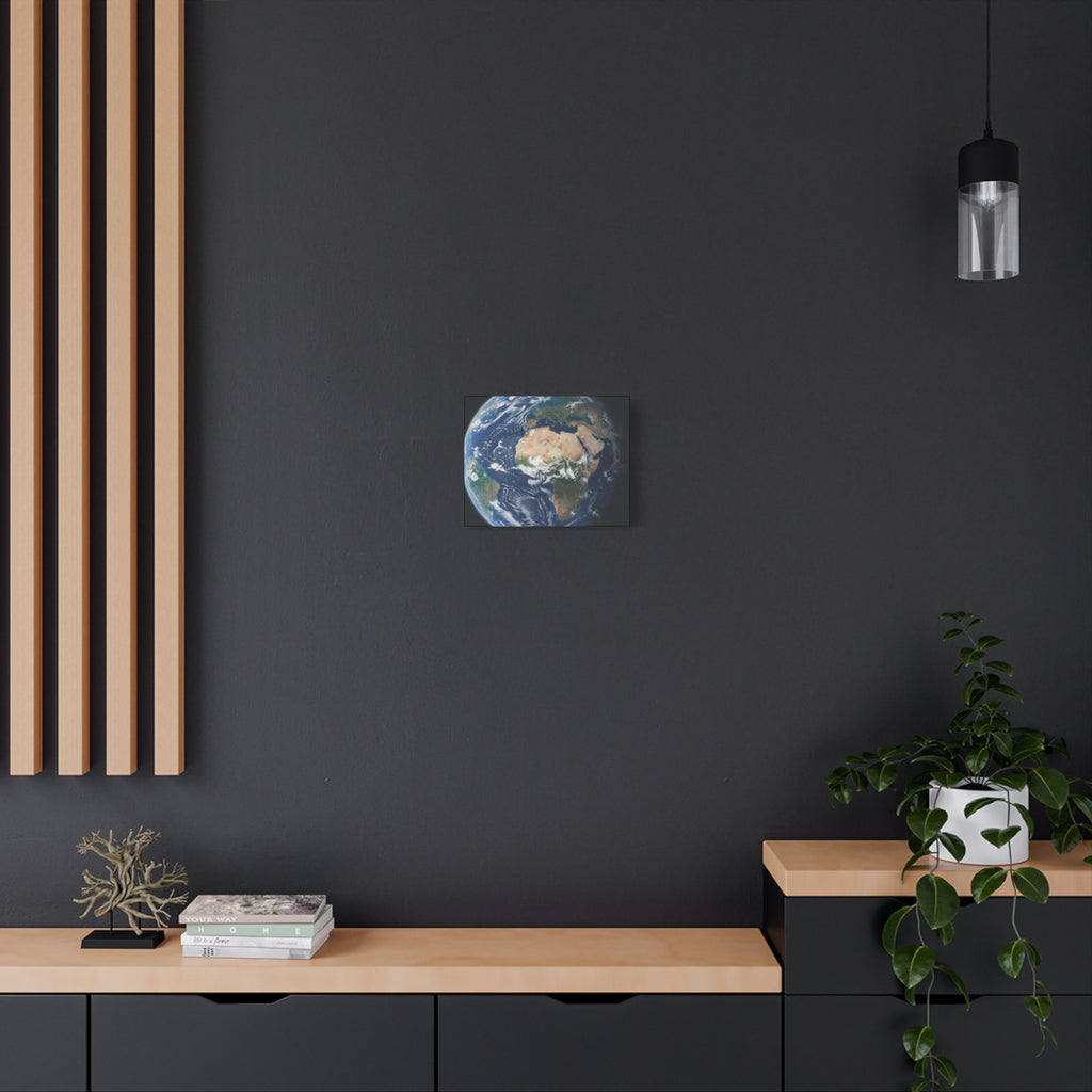 Earth from Space Stunning Image — Planet Globe Wall Art, Africa View