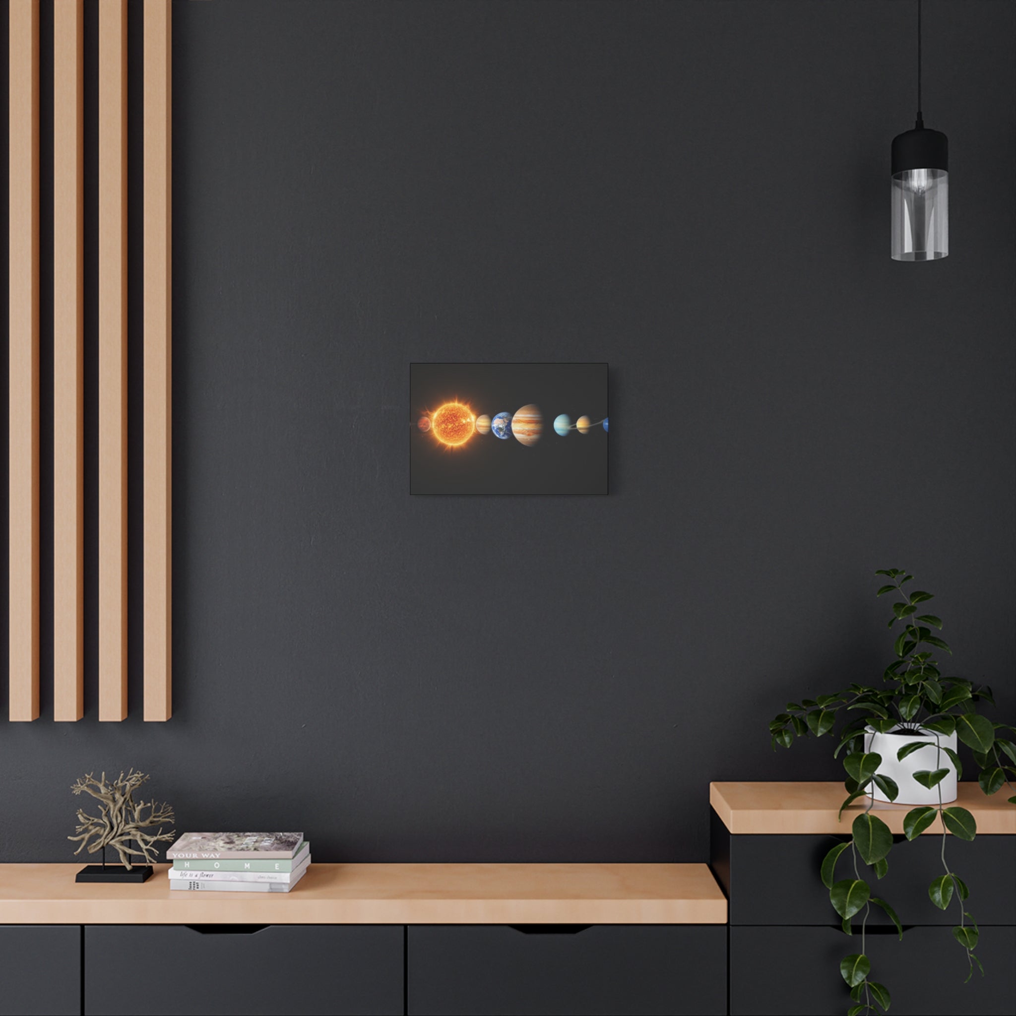 Solar System Stunning Canvas Print — Jaw-Dropping Space Wall Art