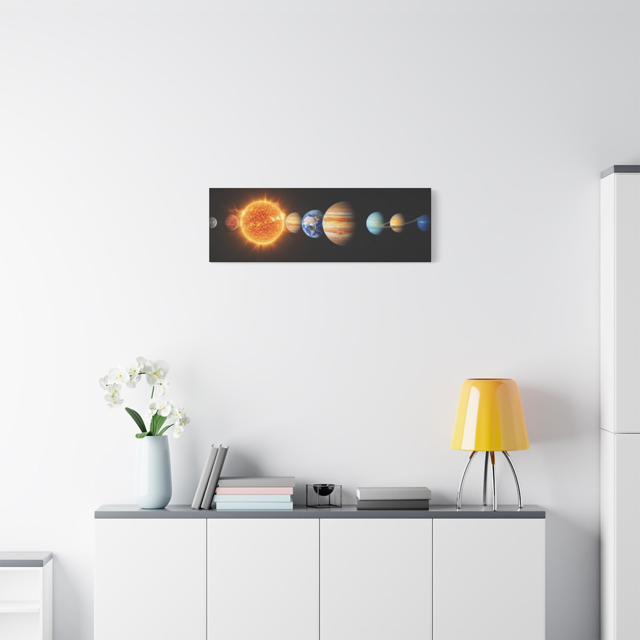 Solar System Stunning Canvas Print — Jaw-Dropping Space Wall Art