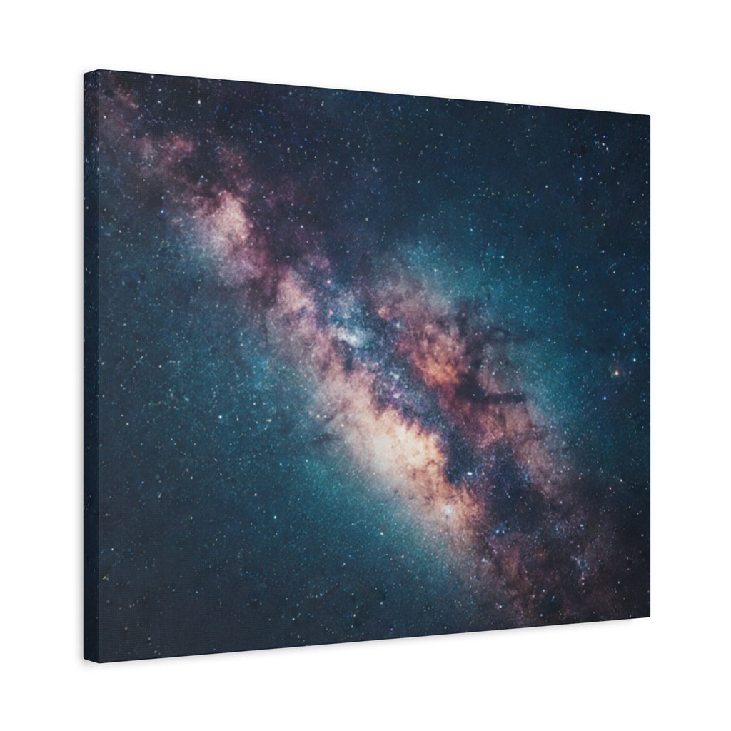 Milky Way Galaxy Canvas Wall Art — Stretched Space Photography Print