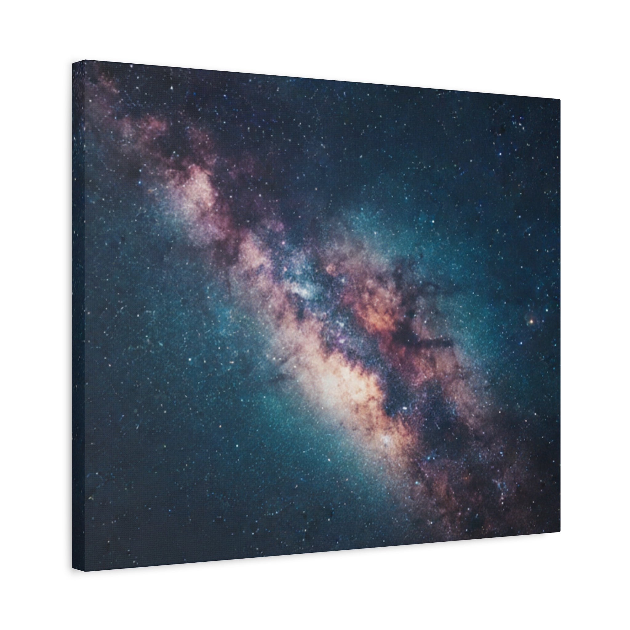 Milky Way Galaxy Canvas Wall Art — Stretched Space Photography Print