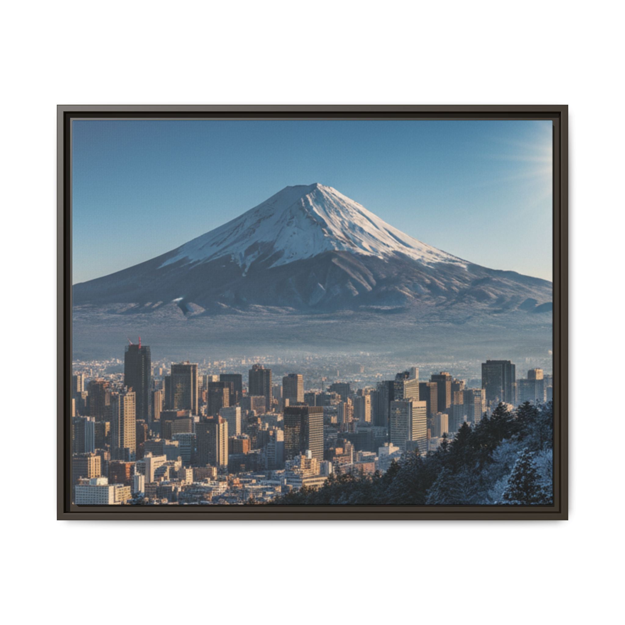 Mountain Cityscape - Beautiful Mountain Image