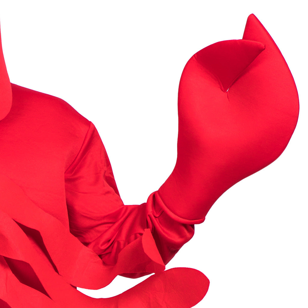 Stage props performance costume red lobster cosplay Halloween party