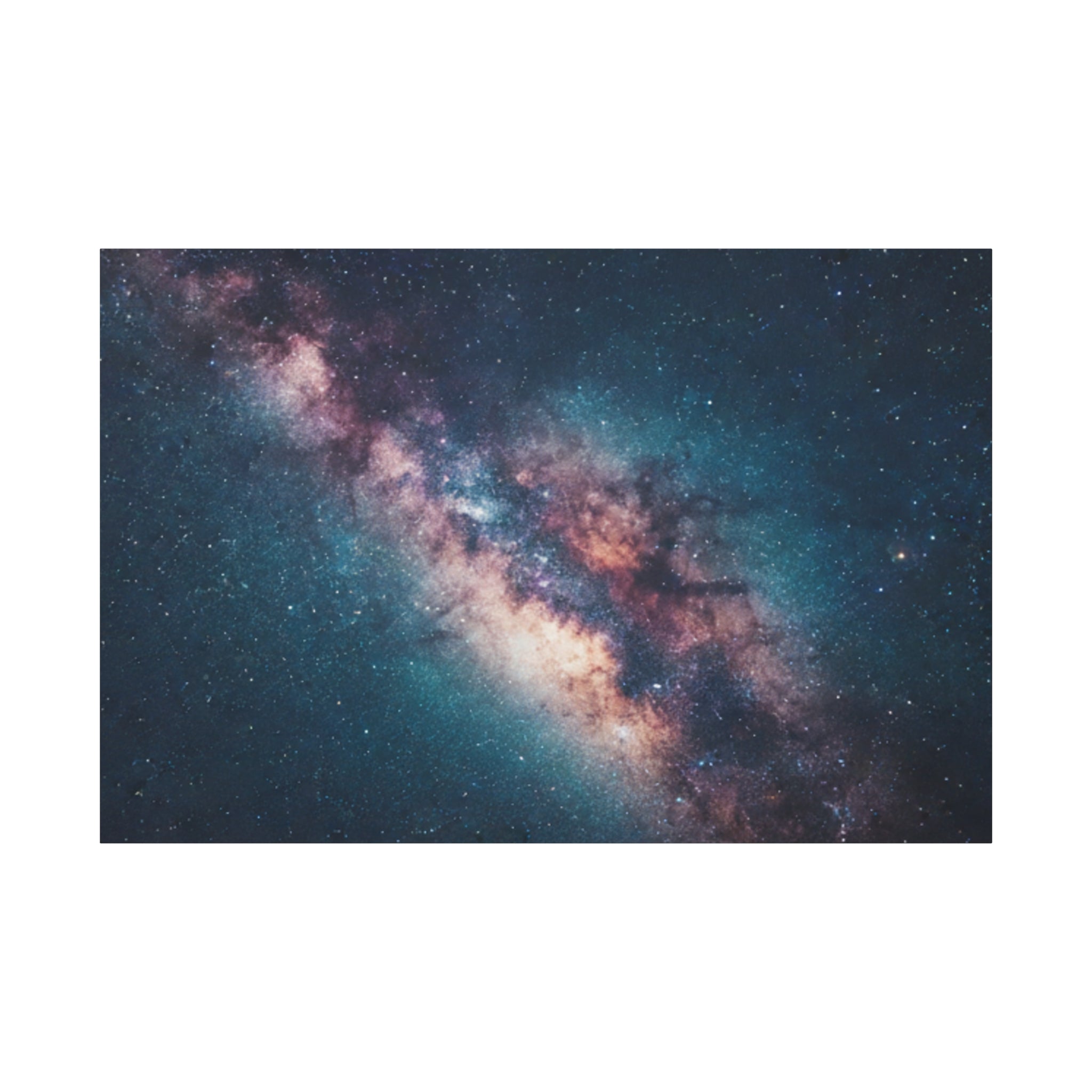 Milky Way Galaxy Canvas Wall Art — Stretched Space Photography Print