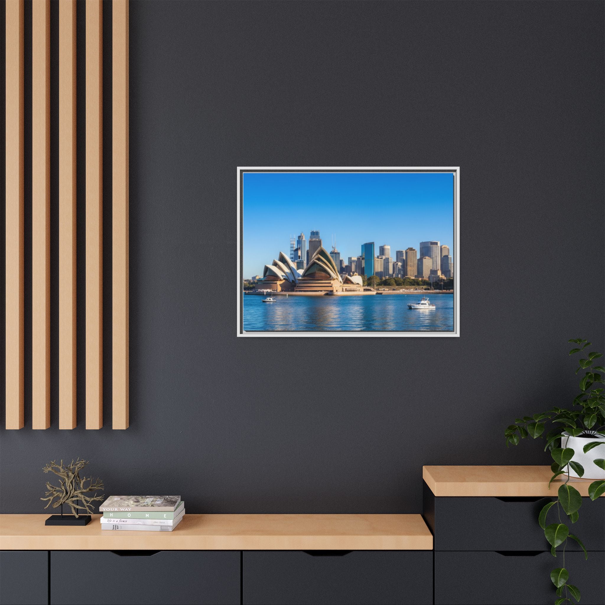 Sydney Opera House & Harbour Skyline- Stunning Image