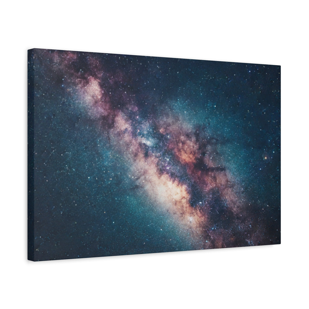 Milky Way Galaxy Canvas Wall Art — Stretched Space Photography Print