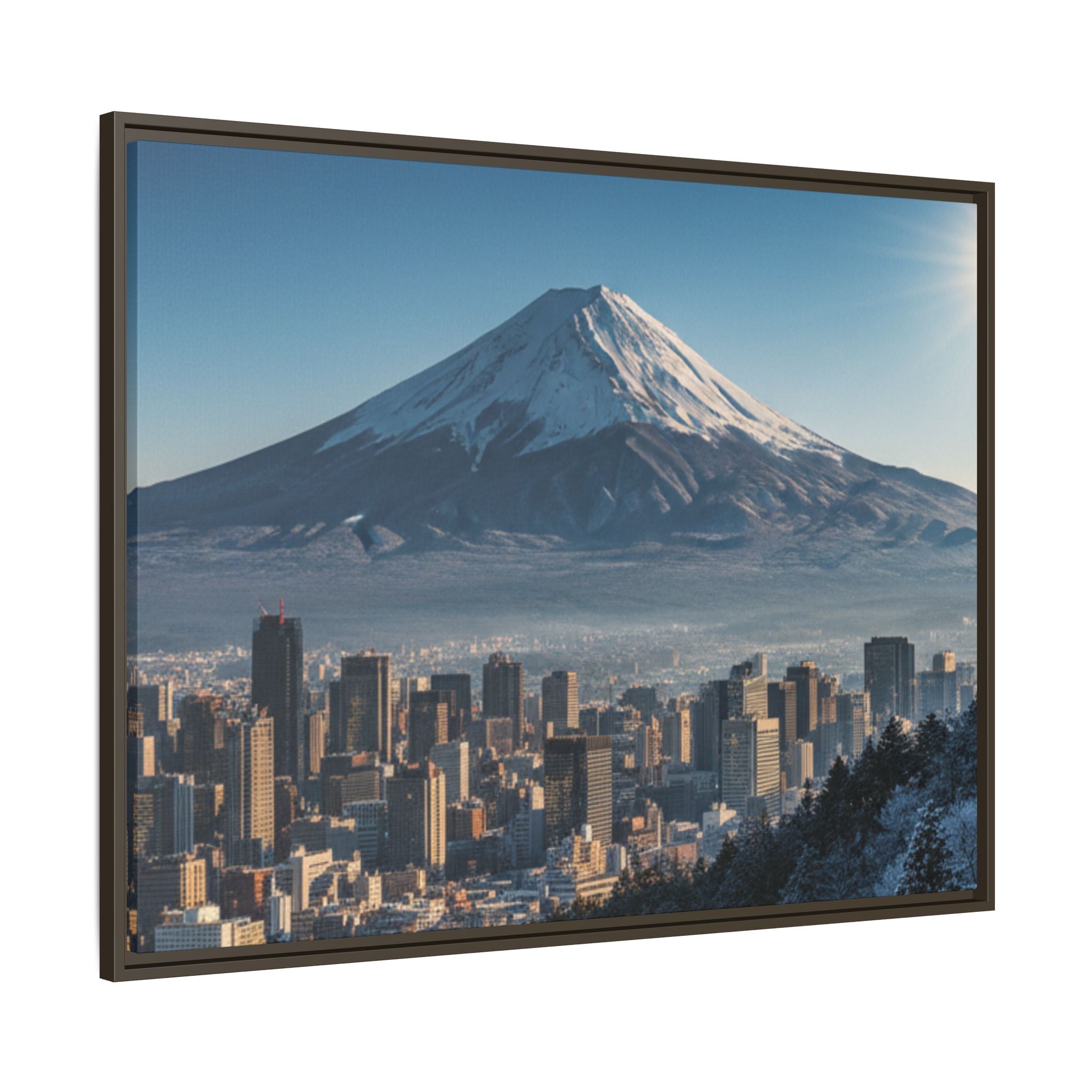 Mountain Cityscape - Beautiful Mountain Image