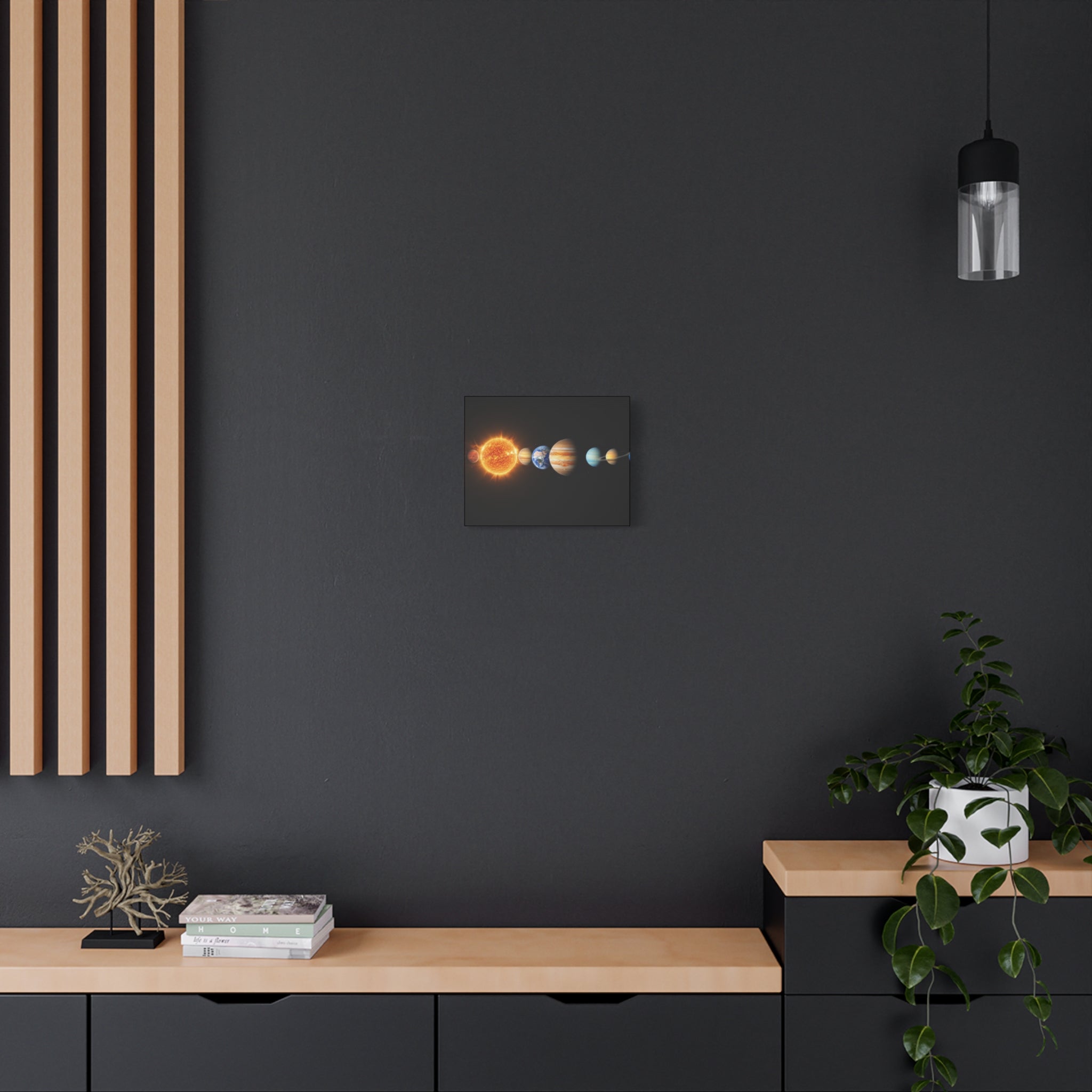 Solar System Stunning Canvas Print — Jaw-Dropping Space Wall Art