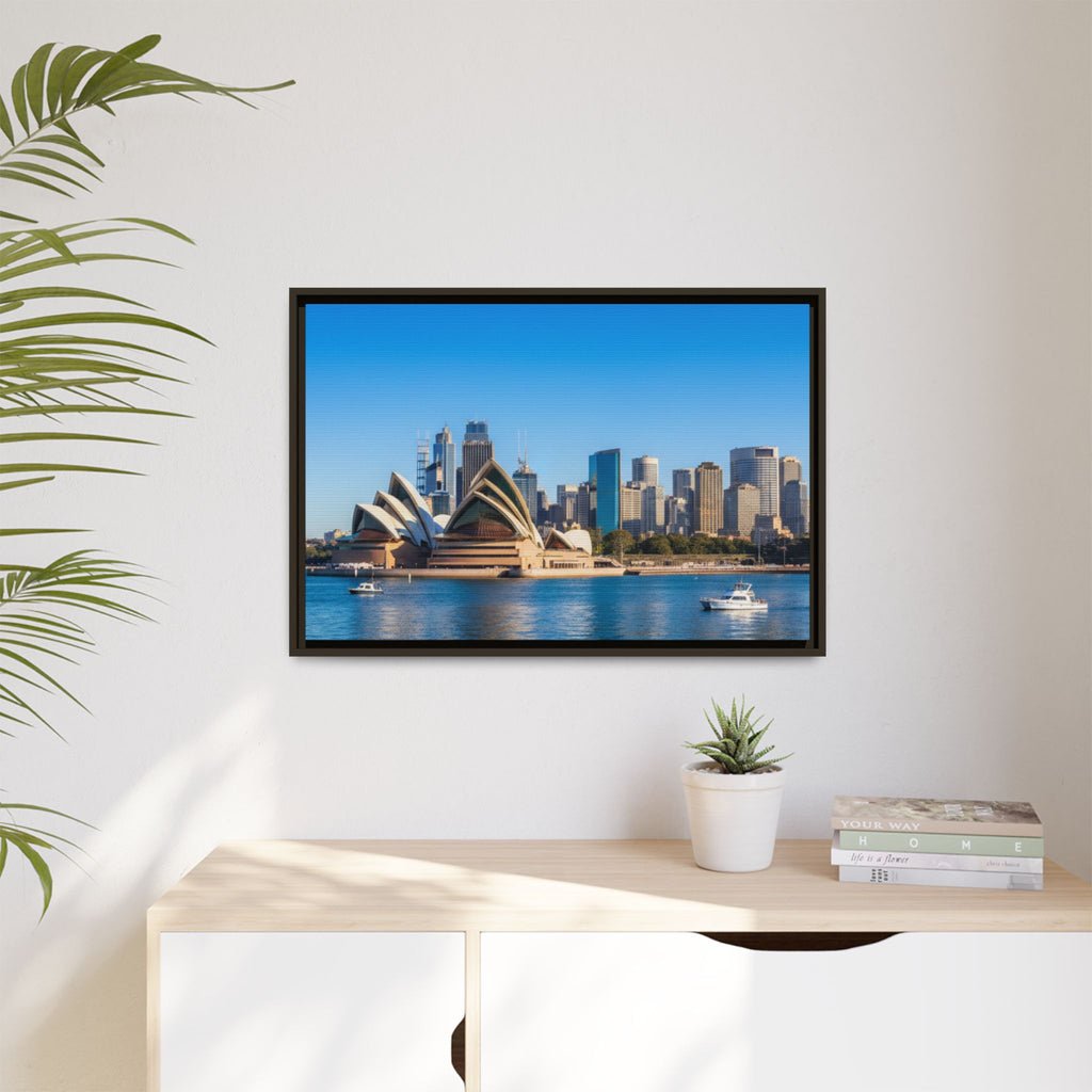Sydney Opera House & Harbour Skyline- Stunning Image