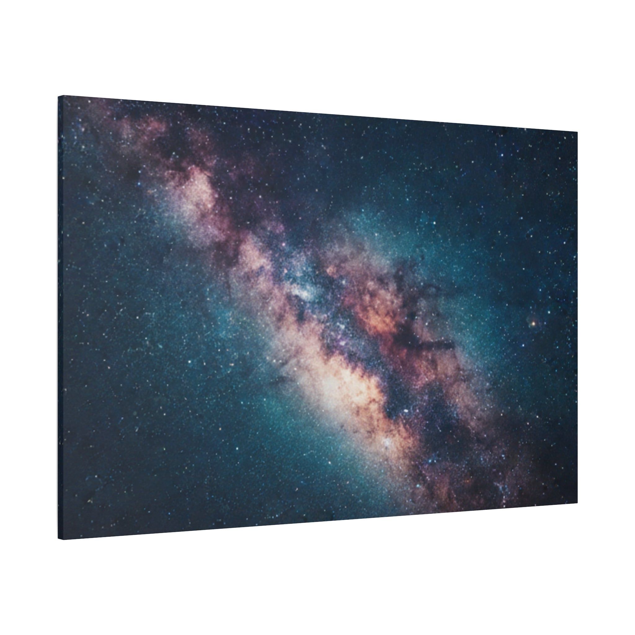 Milky Way Galaxy Canvas Wall Art — Stretched Space Photography Print