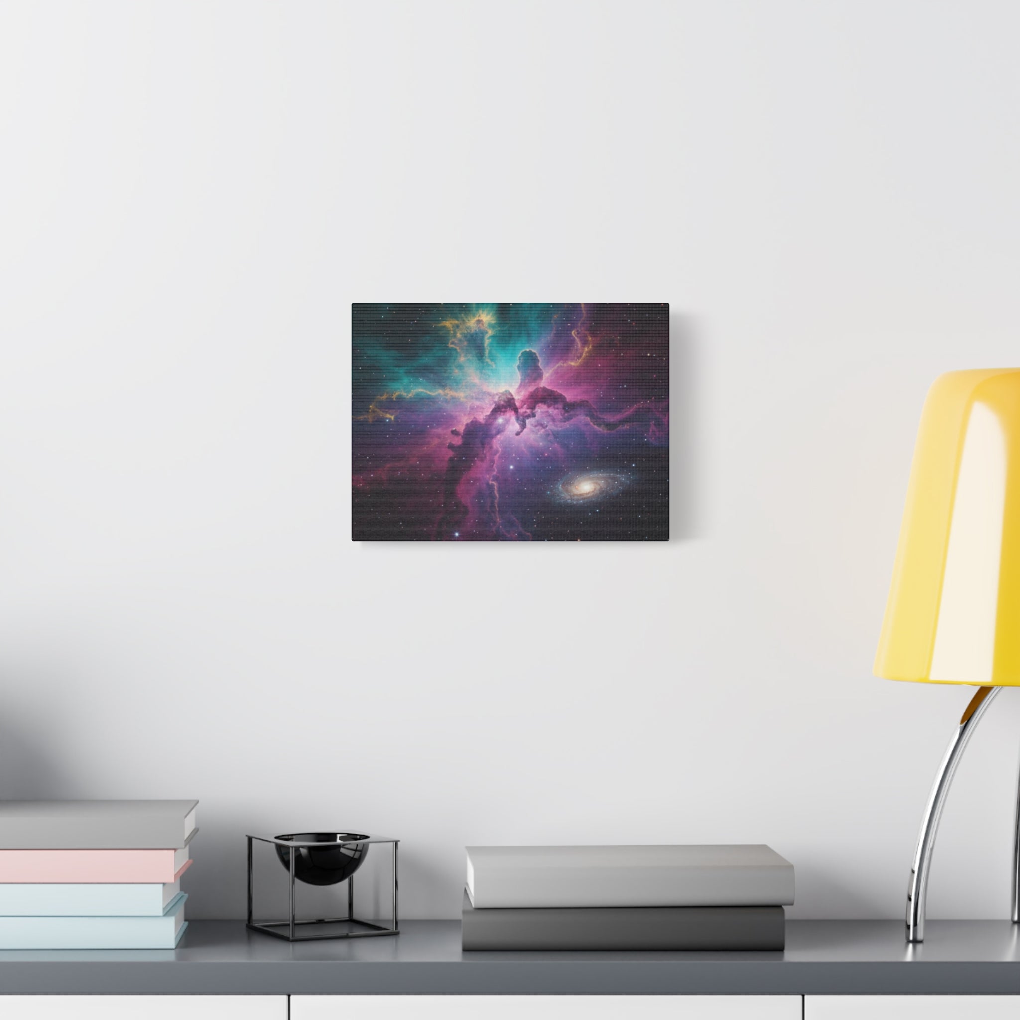Galaxy Nebula Universe Print — Stretched Space Wall Art (1.25" Depth)