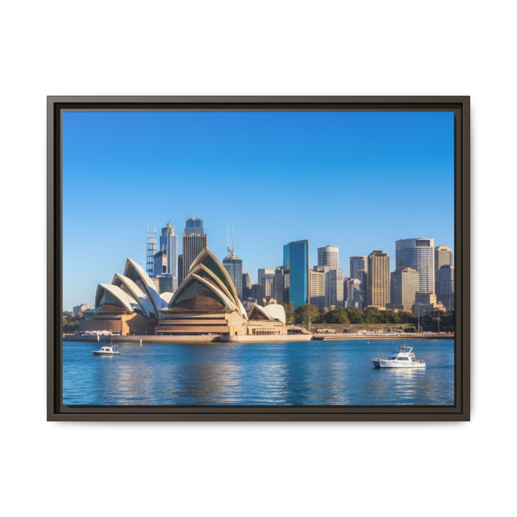 Sydney Opera House & Harbour Skyline- Stunning Image