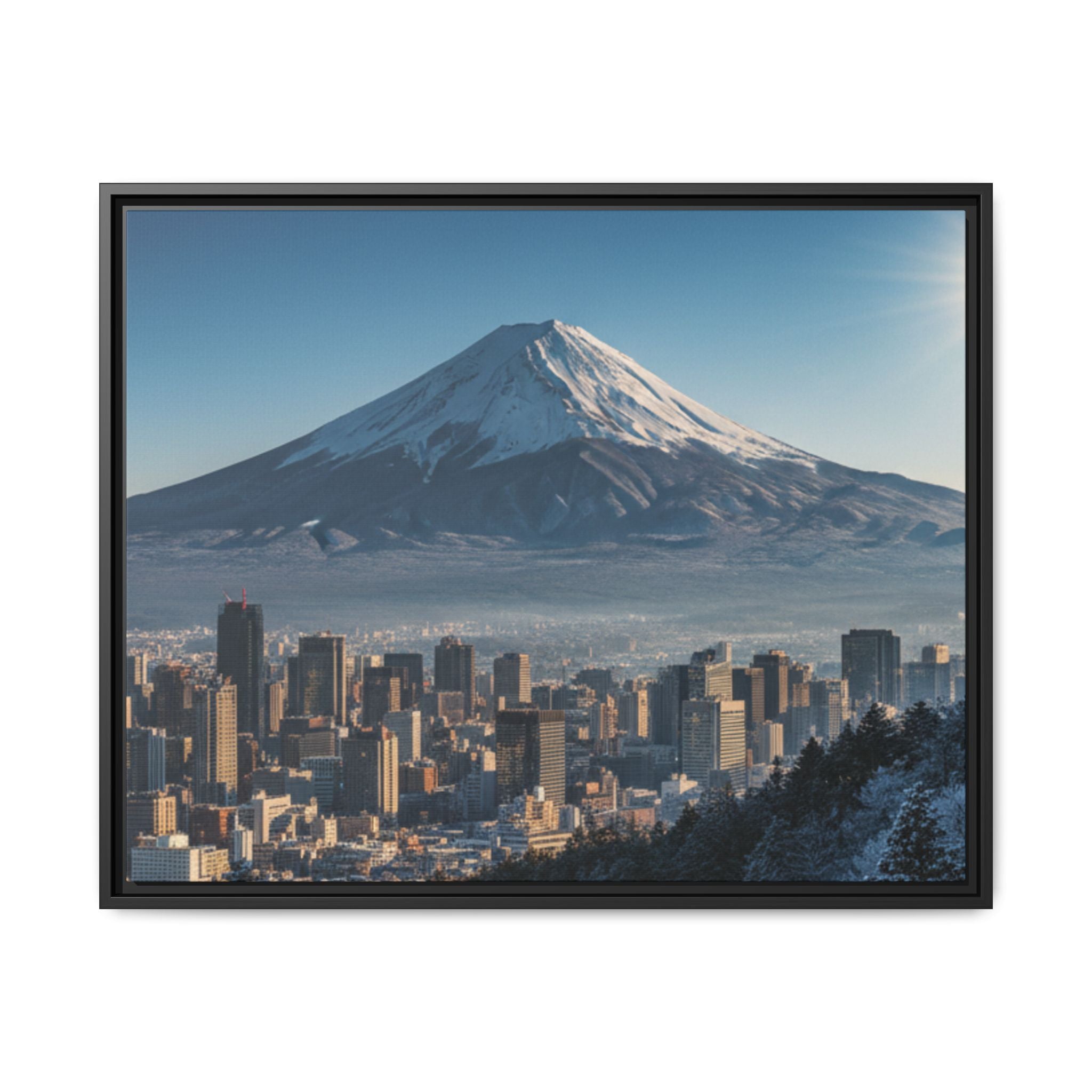 Mountain Cityscape - Beautiful Mountain Image