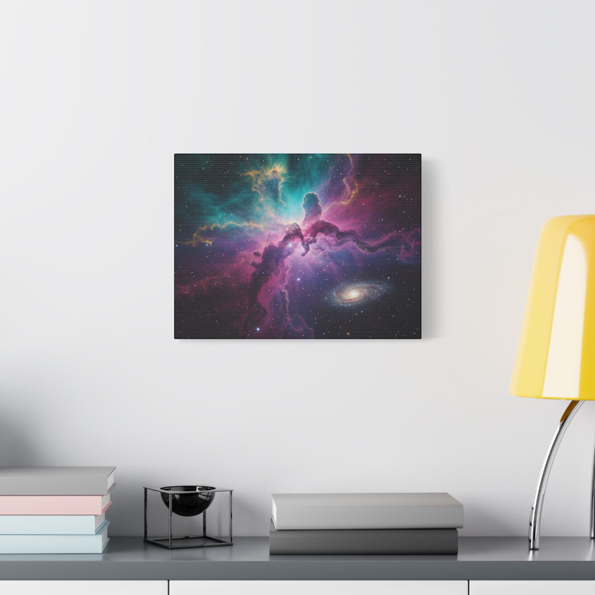 Galaxy Nebula Universe Print — Stretched Space Wall Art (1.25" Depth)