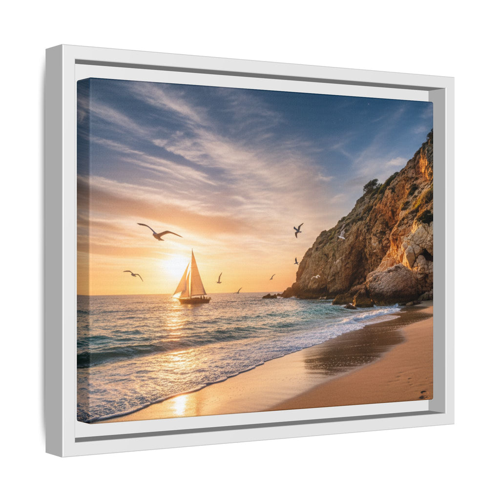 Sunset Sail Beach Landscape - Stunning Image!