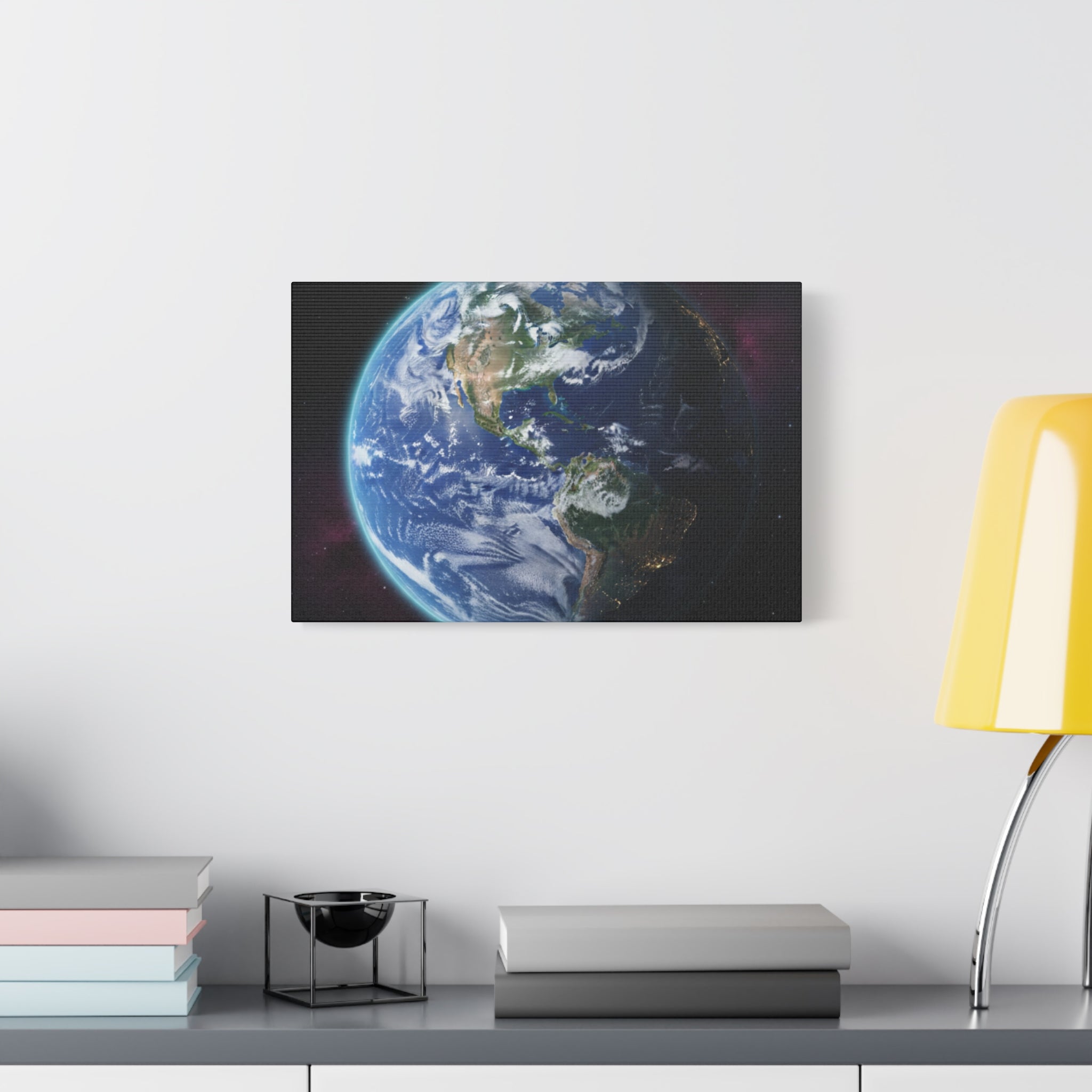 Stunning Earth From Space Wall Art