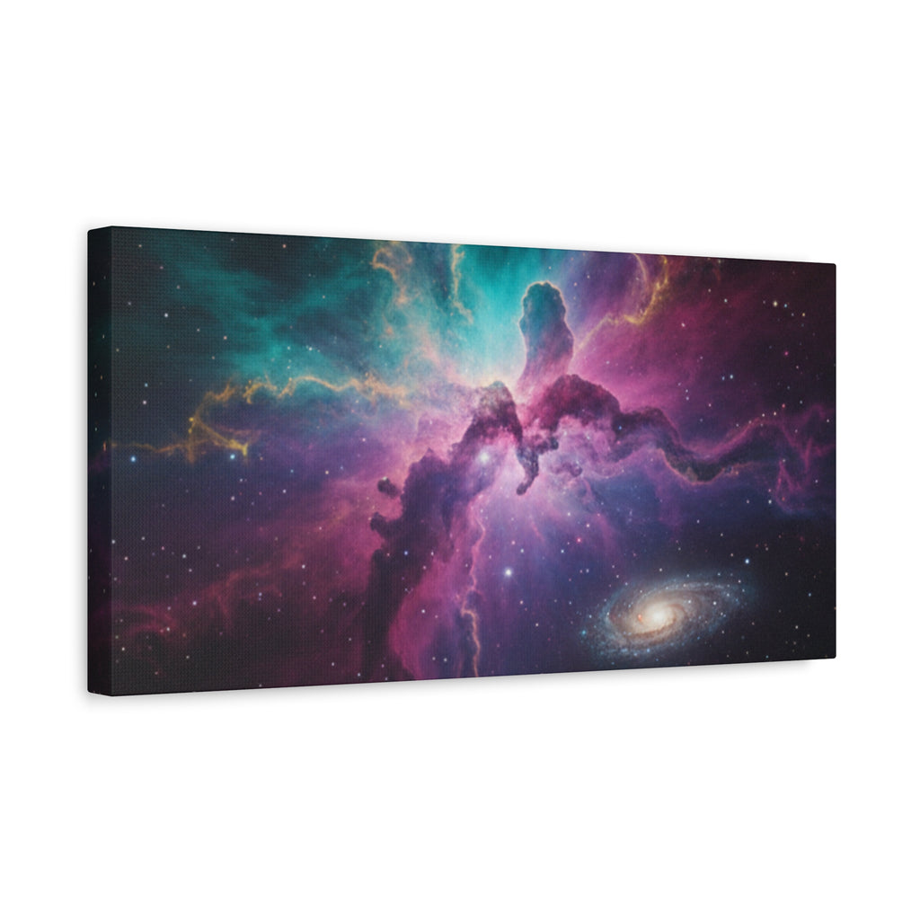 Galaxy Nebula Universe Print — Stretched Space Wall Art (1.25" Depth)