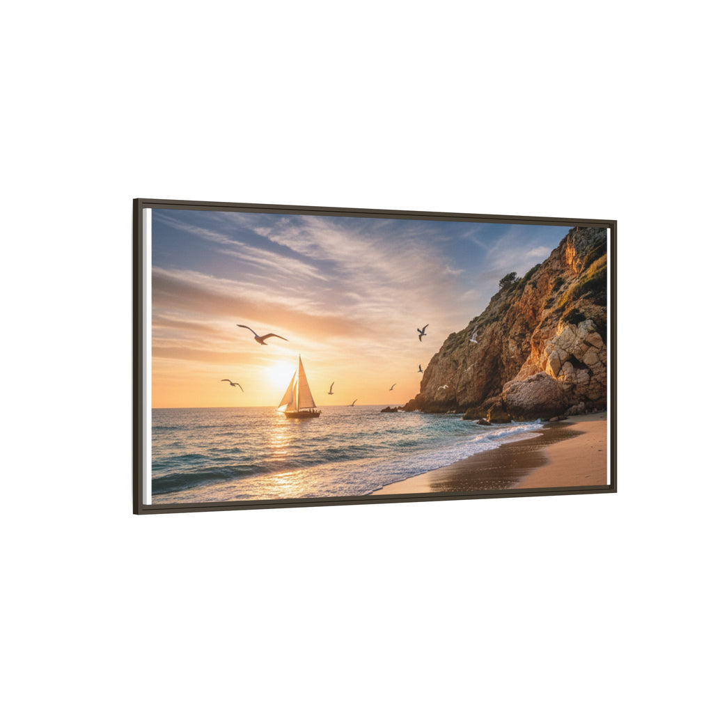 Sunset Sail Beach Landscape - Stunning Image!