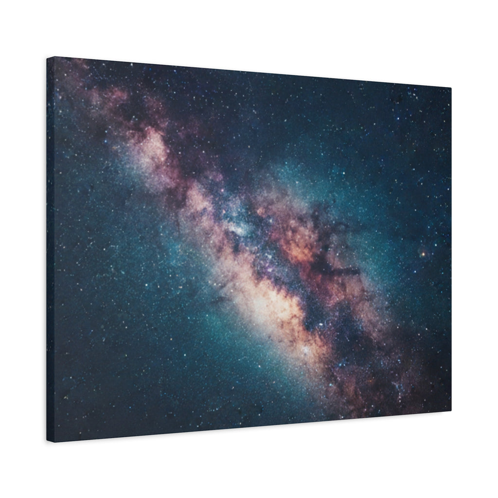 Milky Way Galaxy Canvas Wall Art — Stretched Space Photography Print