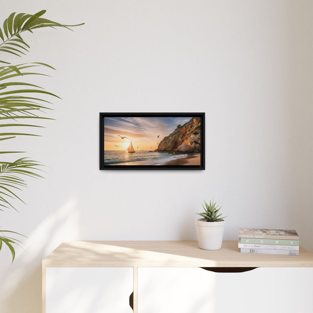 Sunset Sail Beach Landscape - Stunning Image!