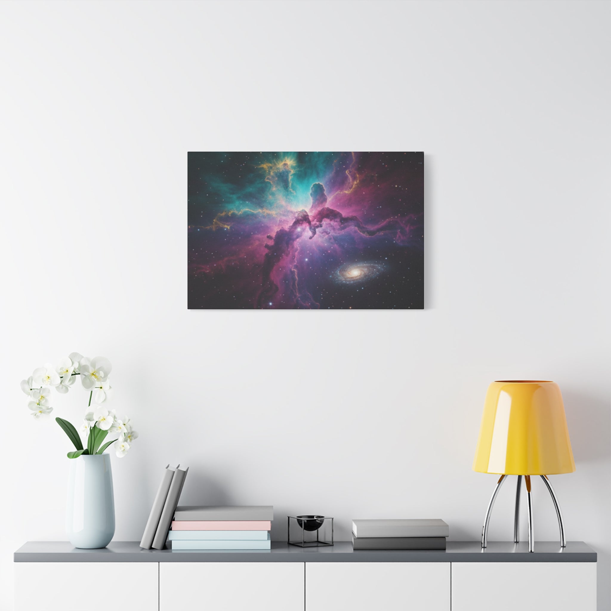 Galaxy Nebula Universe Print — Stretched Space Wall Art (1.25" Depth)
