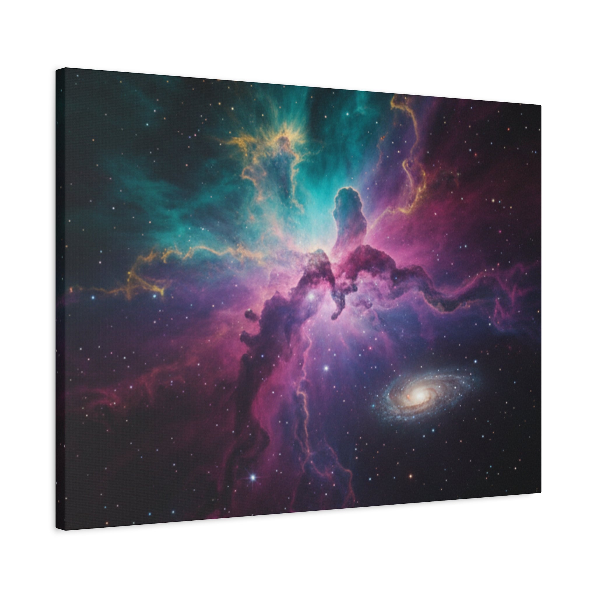 Galaxy Nebula Universe Print — Stretched Space Wall Art (1.25" Depth)