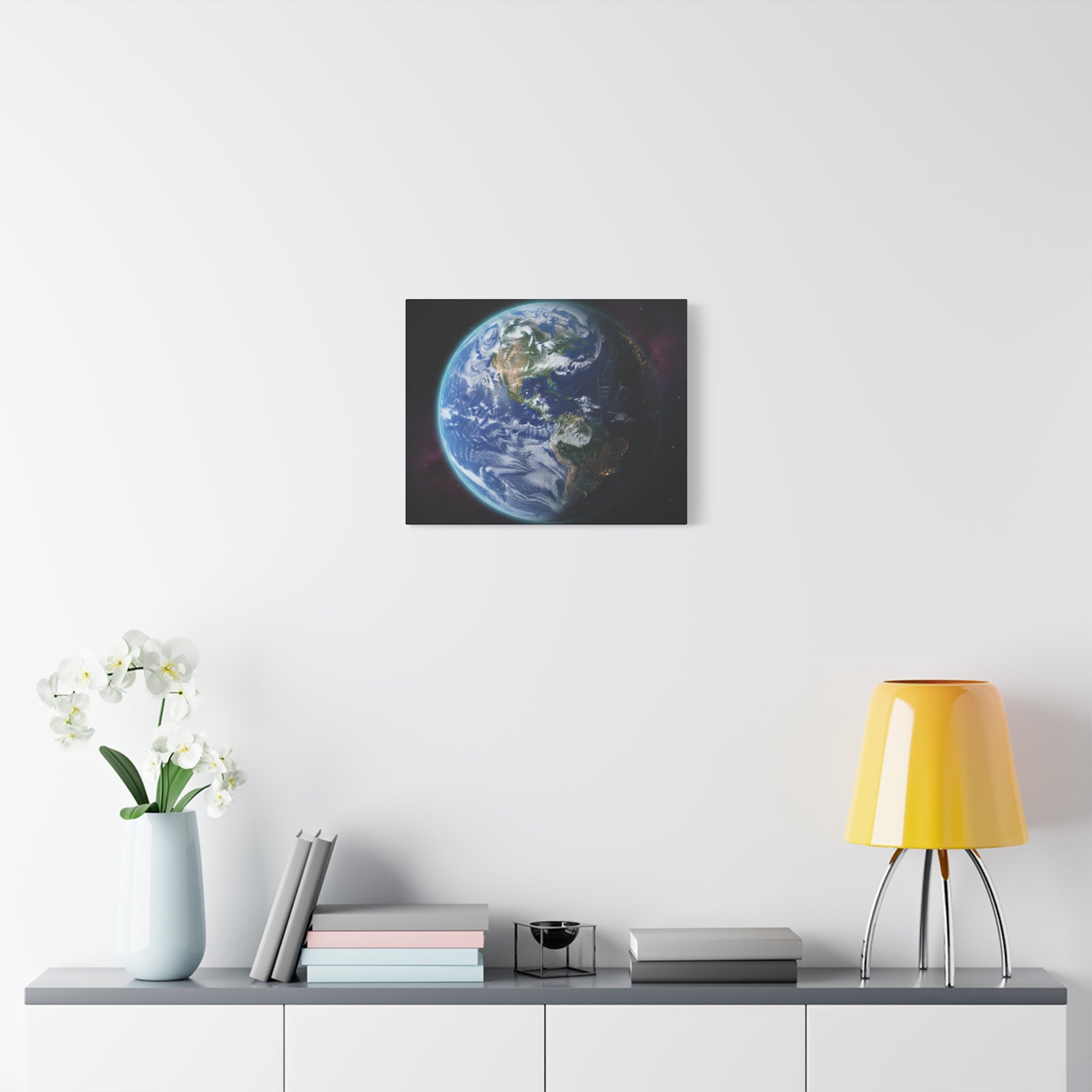 Stunning Earth From Space Wall Art