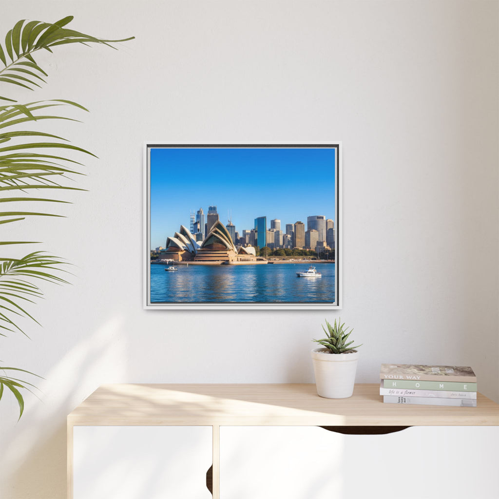 Sydney Opera House & Harbour Skyline- Stunning Image