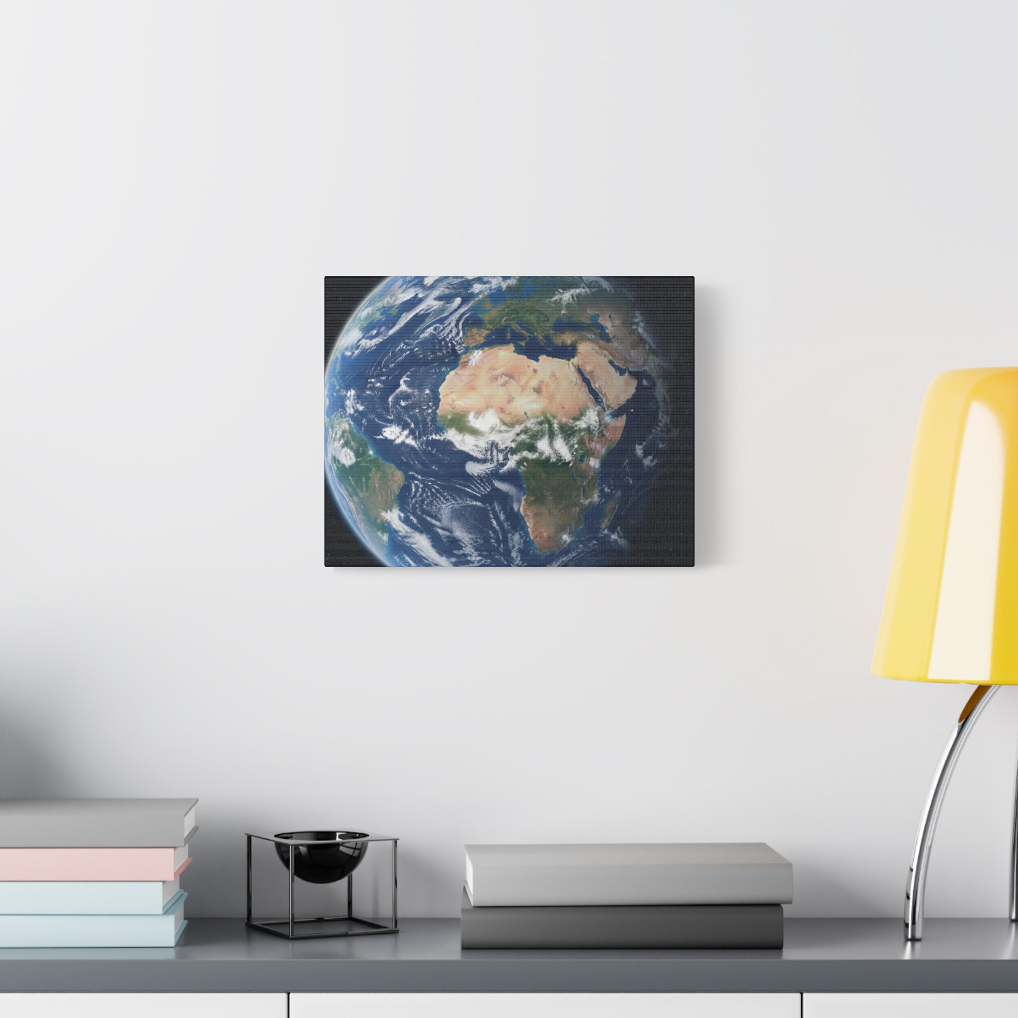 Earth from Space Stunning Image — Planet Globe Wall Art, Africa View