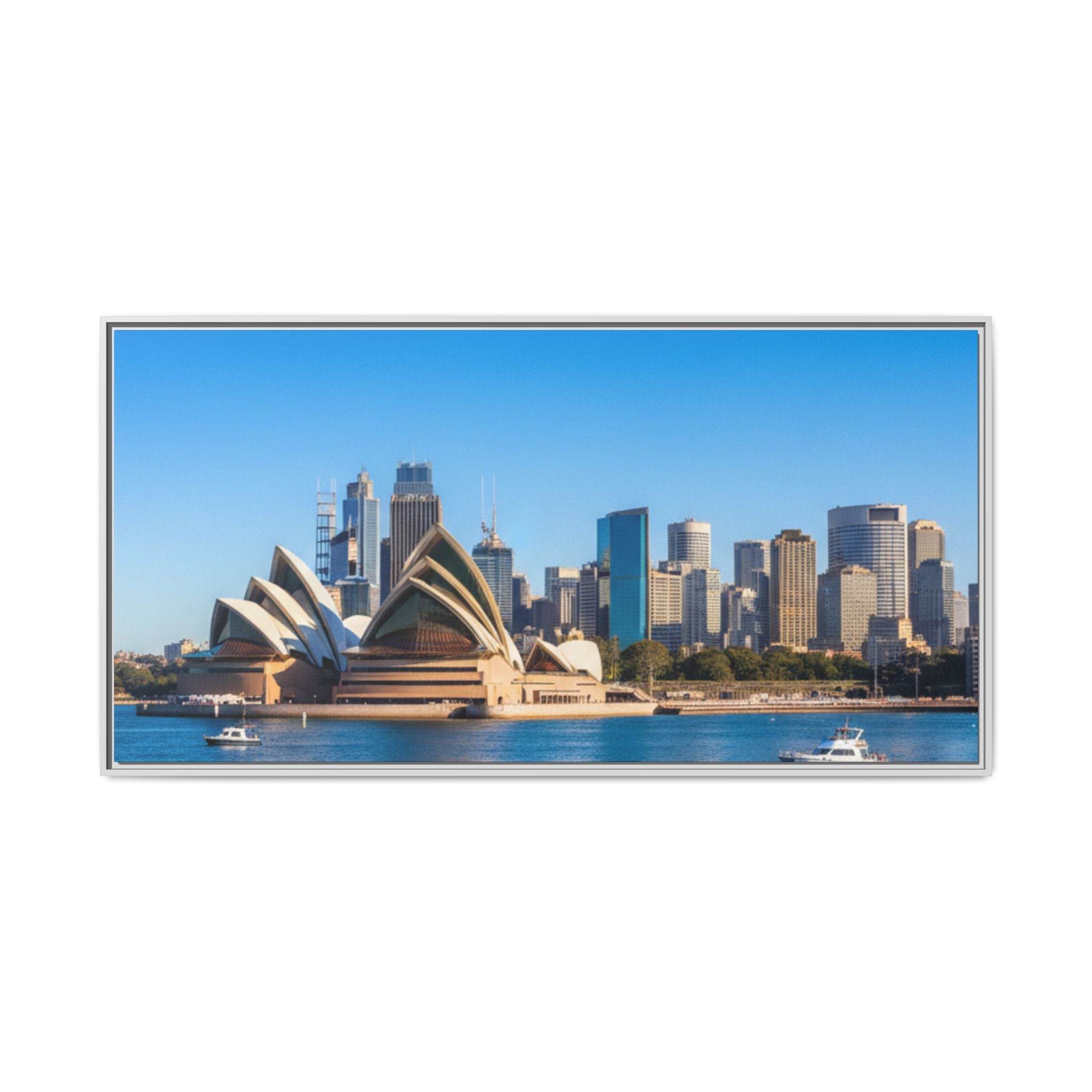 Sydney Opera House & Harbour Skyline- Stunning Image