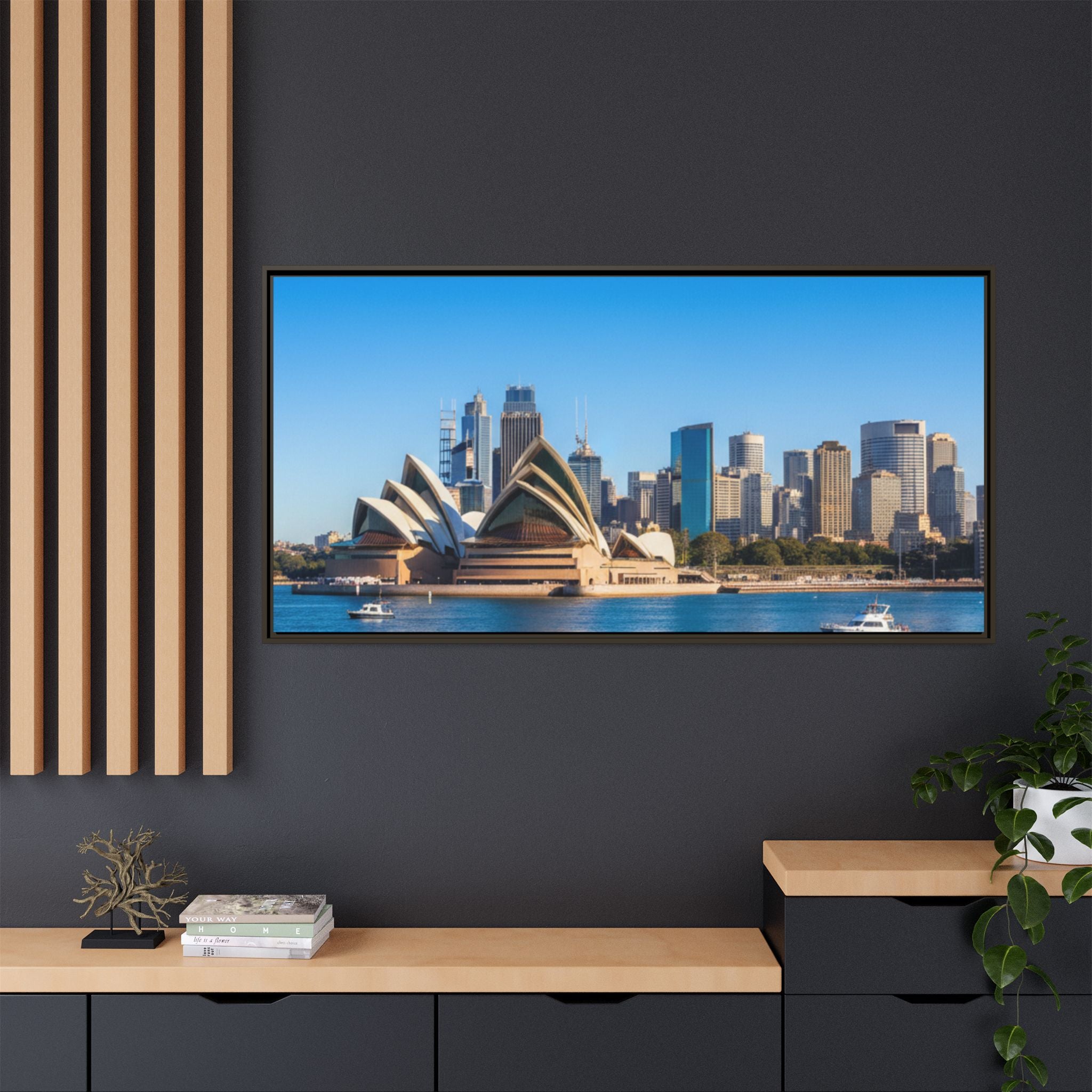 Sydney Opera House & Harbour Skyline- Stunning Image