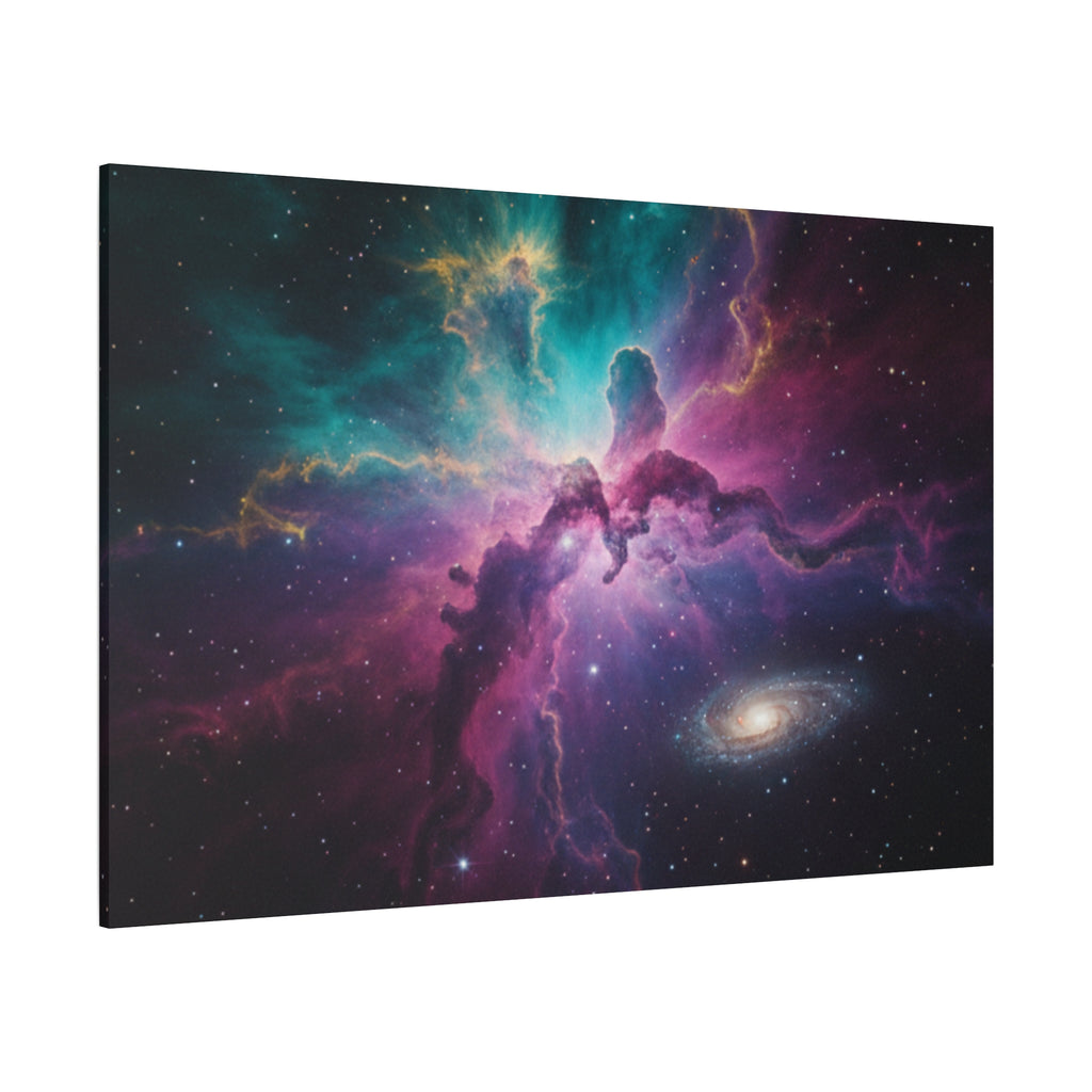 Galaxy Nebula Universe Print — Stretched Space Wall Art (1.25" Depth)