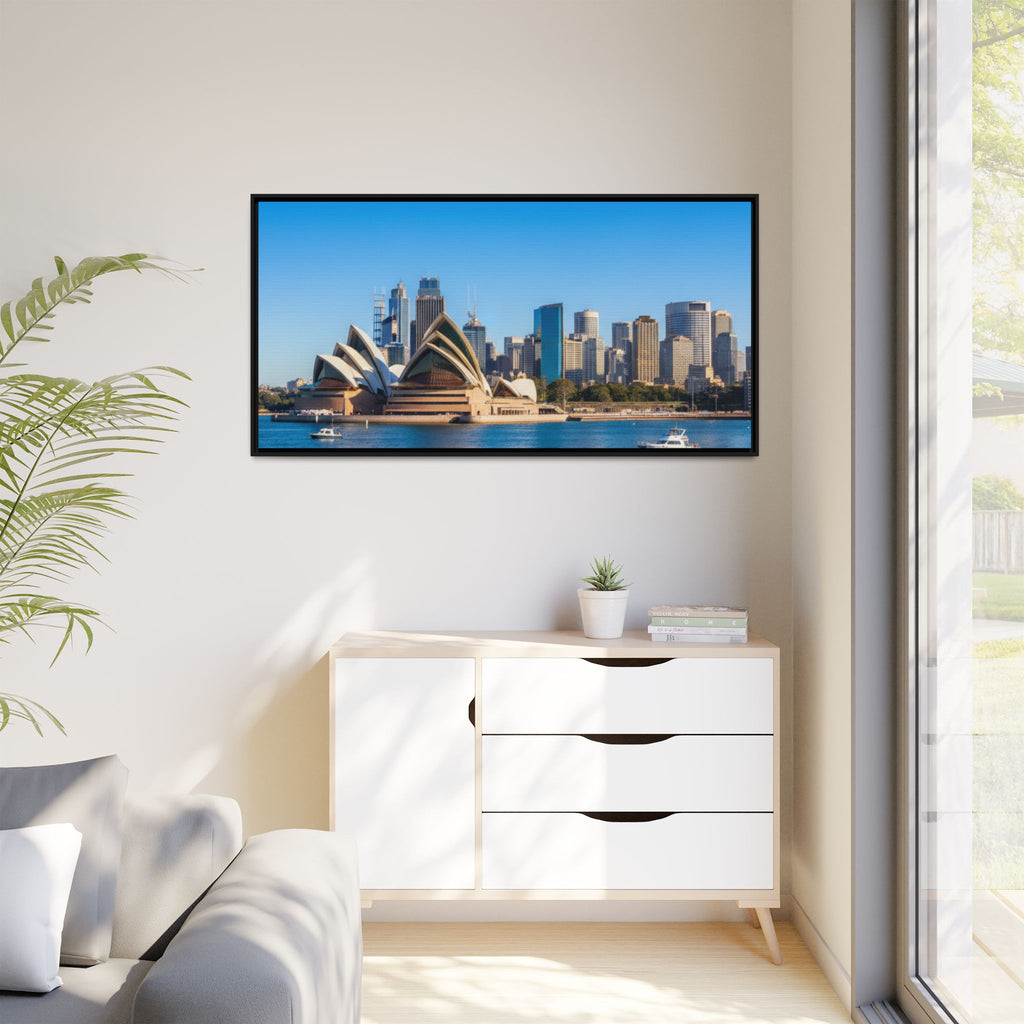 Sydney Opera House & Harbour Skyline- Stunning Image