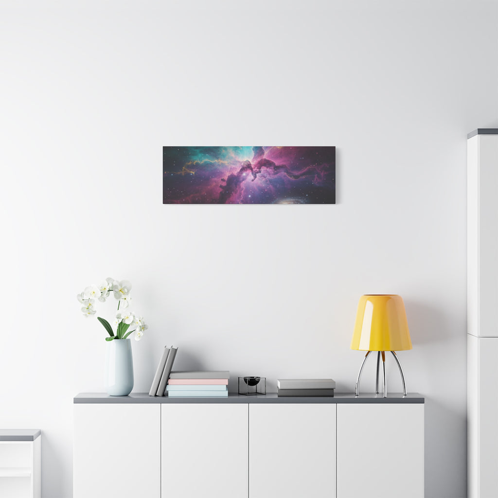 Galaxy Nebula Universe Print — Stretched Space Wall Art (1.25" Depth)