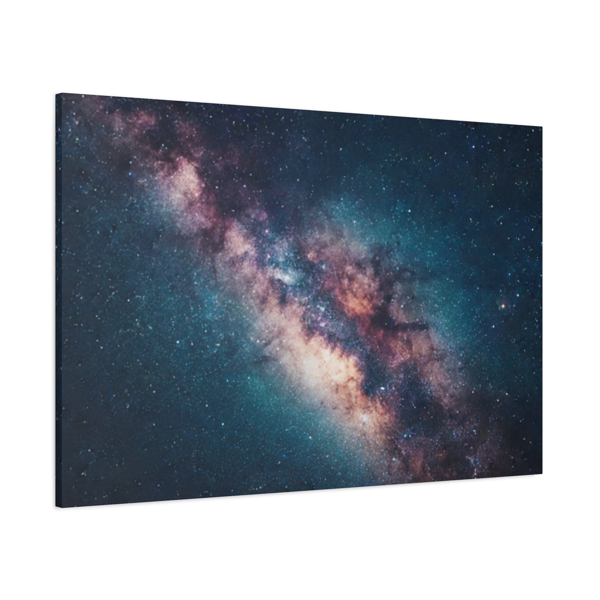 Milky Way Galaxy Canvas Wall Art — Stretched Space Photography Print