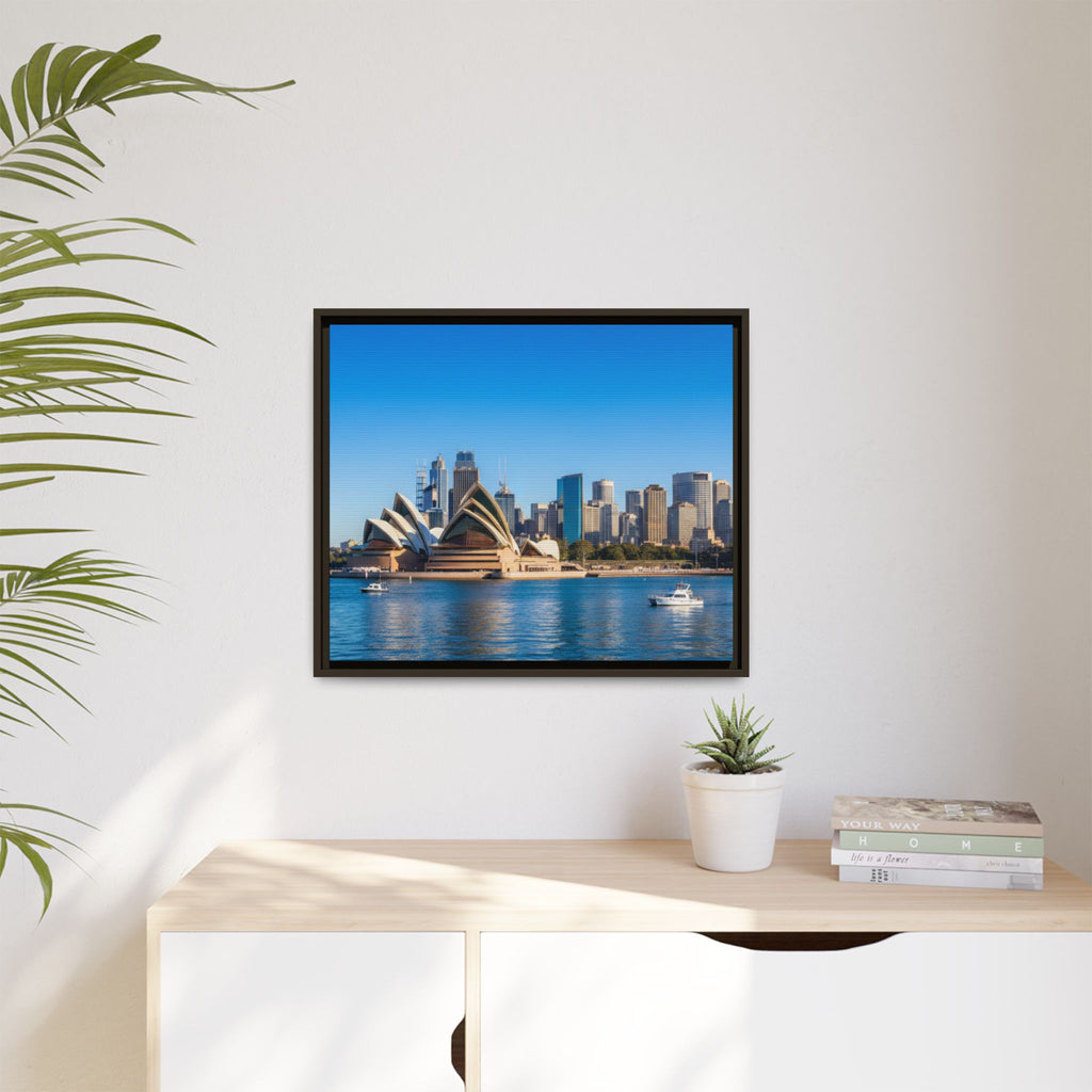 Sydney Opera House & Harbour Skyline- Stunning Image