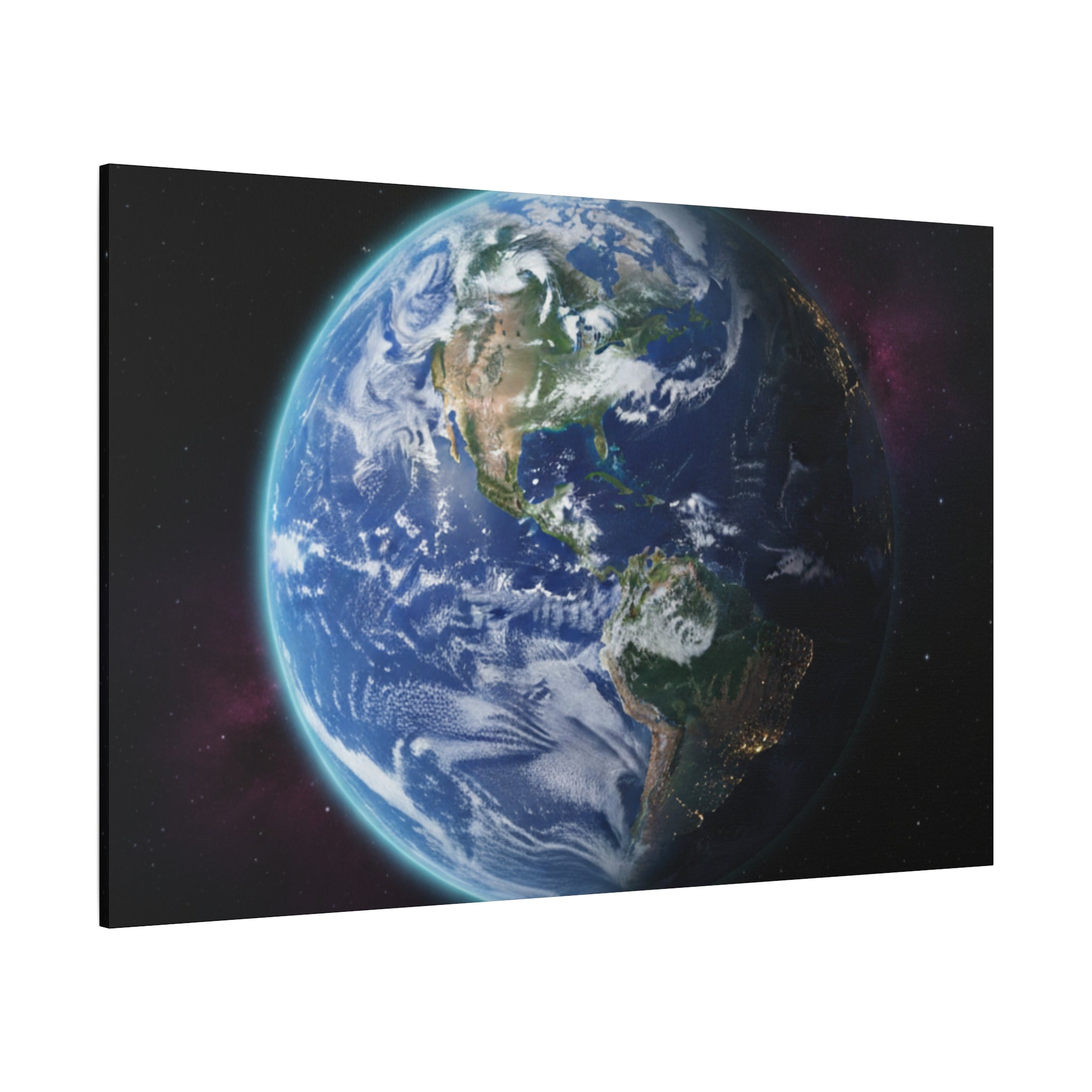 Stunning Earth From Space Wall Art