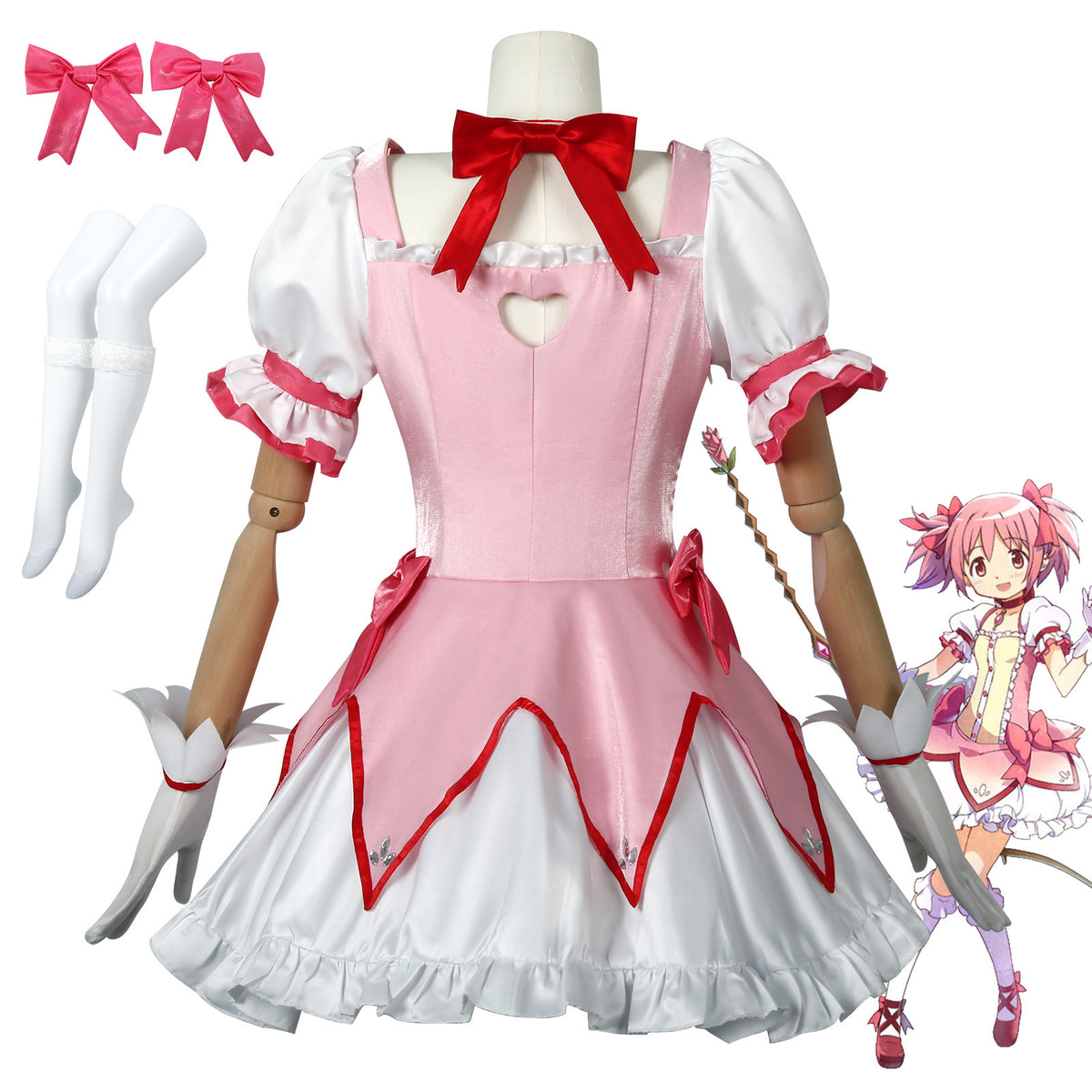 Magical Girl Little Round Deer Eyes Round Fragrance COS Costume Transformation