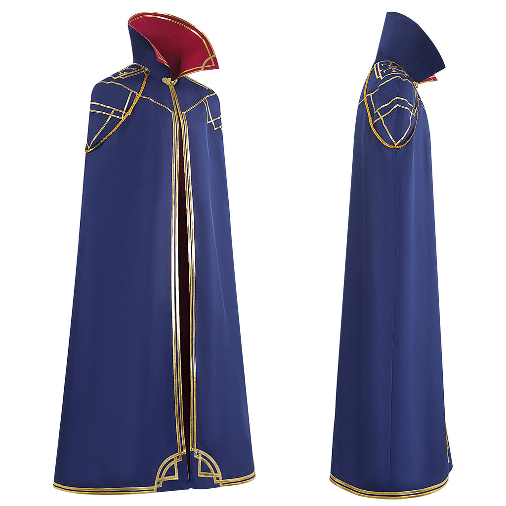 Battlefield Cosplay Caitlyn Blue Cloak Costume Women's Halloween Costume