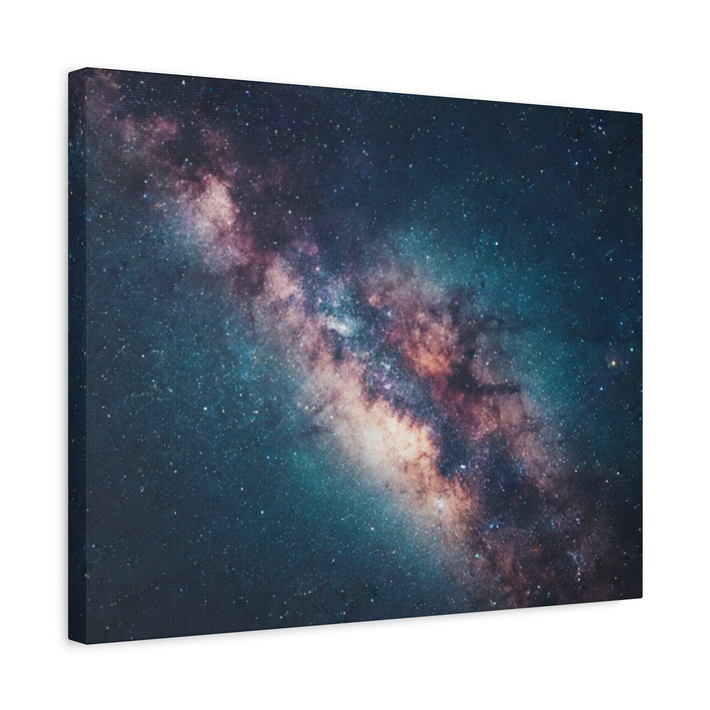 Milky Way Galaxy Canvas Wall Art — Stretched Space Photography Print